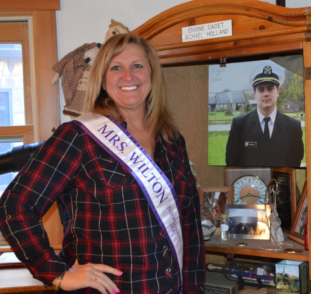Deb Roberts, 48, of Wilton will compete for the title of Mrs. Maine International on Friday, Saturday and Sunday at Crooker Theater in Brunswick.