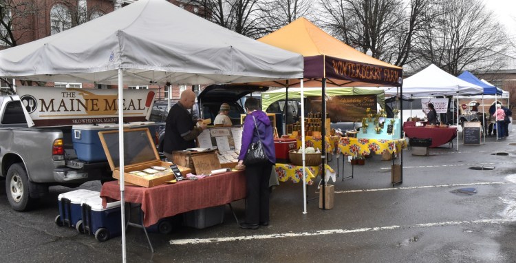 The Downtown Waterville Farmers' Market has opened for the season on Common Street in Waterville and will have products for sale every Thursday.