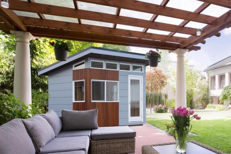 A spiffy new shed can make your back yard an even more pleasant haven.