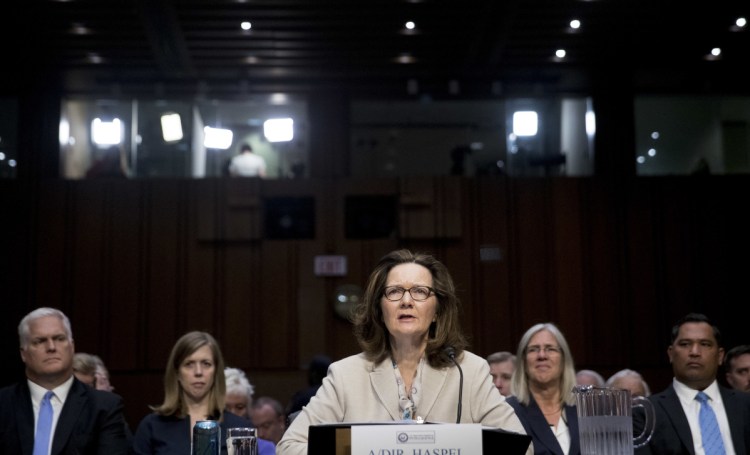 Gina Haspel, President Trump's pick to lead the Central Intelligence Agency, has said that she has learned "hard lessons" since she helped oversee a secret Thailand detention site.