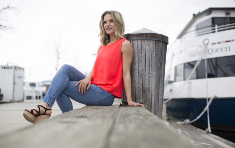 Marina Gray of Portland, the reigning Miss Maine USA, says, "I think all the challenges and adversities I've faced were handed to me because I was strong enough to overcome them." Gray said she looks at competing in the Miss USA pageant as both a goal and part of her long-range plan for her future. 