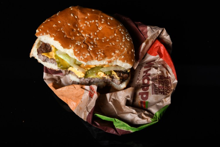 A Whopper from Burger King.