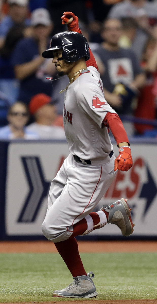 Mookie Betts is off to a great start, and the Red Sox need him to stay hot to keep pace in the AL East.
