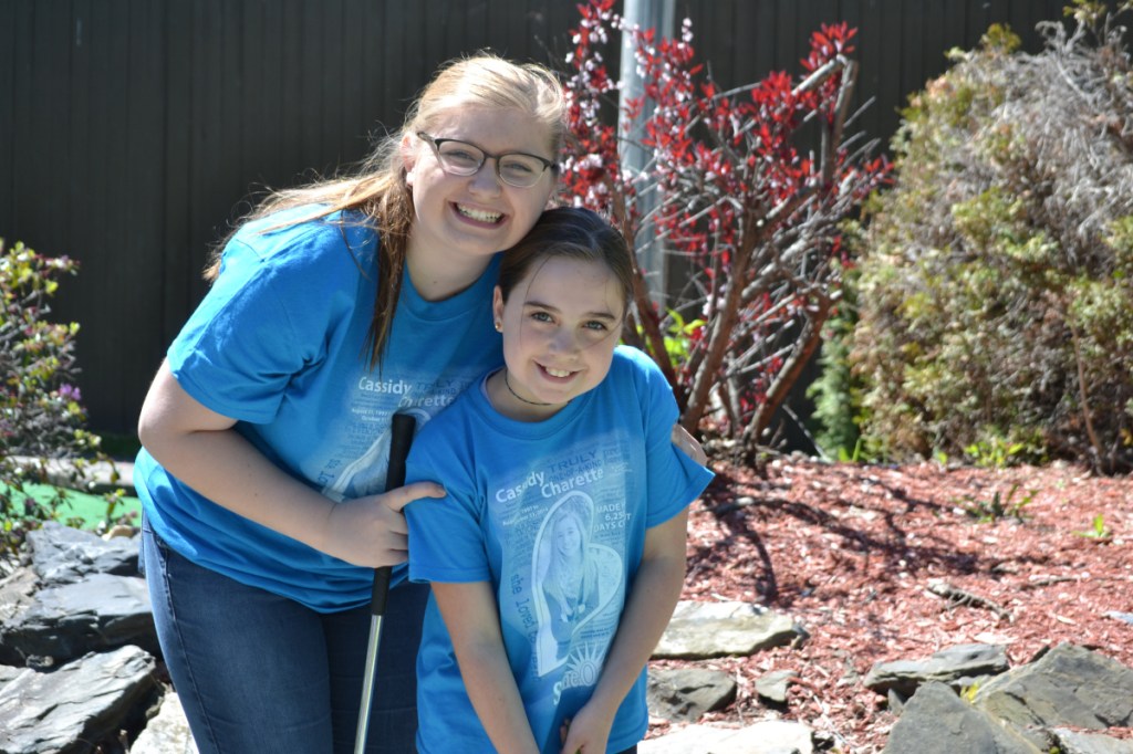 Big Sister Anya Fegal and her "Little" Jayda Witham came out to support the program that brought them together by participating in last year's "Putt 4 Cass" at Gifford's Famous Ice Cream & Mini Golf in Waterville. The 2nd annual mini golf event will be held Saturday, May 19, 10 am to 2 pm.to benefit local Big Brothers Big Sisters of Mid-Maine "ShineOnCass" mentoring programs, established in honor and memory of Cassidy Charette.