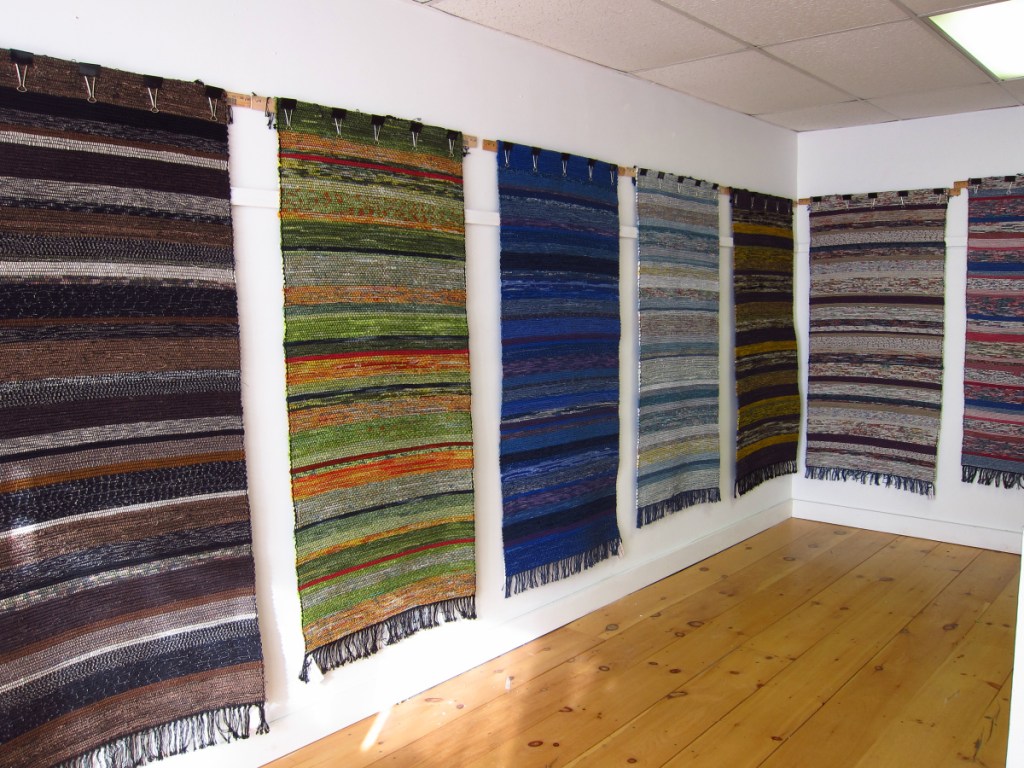 Elizabeth Hunter's abstract rugs will be on display May 24-June 26, at the Lakeside Contemporary Art Gallery in Rangeley with an Opening Reception from 5 to 7 p.m. May 24.