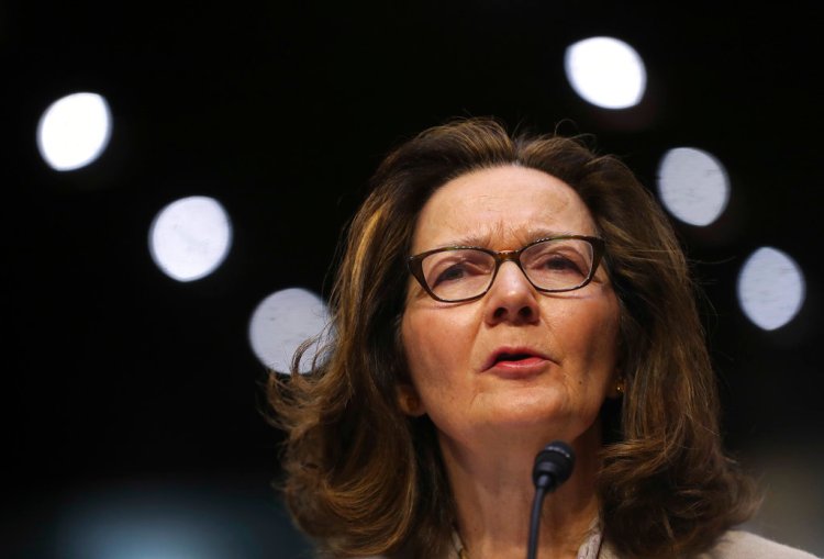 CIA nominee Gina Haspel testifies during a confirmation hearing of the Senate Intelligence Committee, on Capitol Hill, Wednesday, in Washington. 