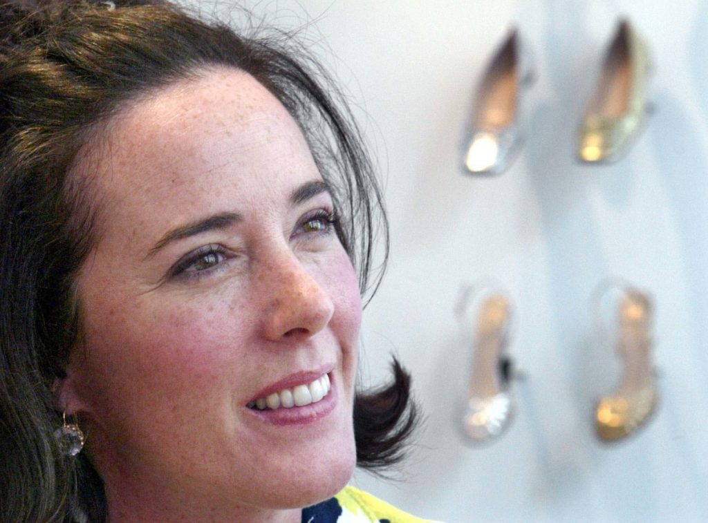 Designer Kate Spade, shown in 2004, has been found dead in her New York apartment in an apparent suicide.