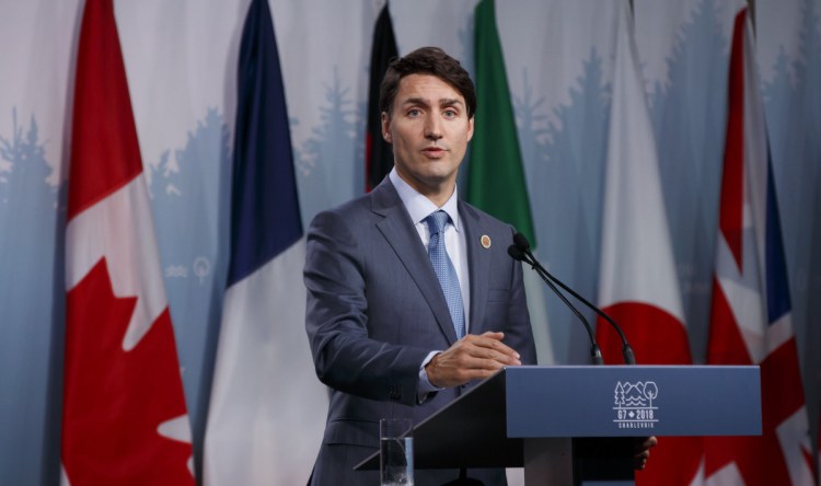 Canada's Prime Minister Justin Trudeau will mark Canada's 151st birthday Sunday by imposing tariffs on U.S. imports.