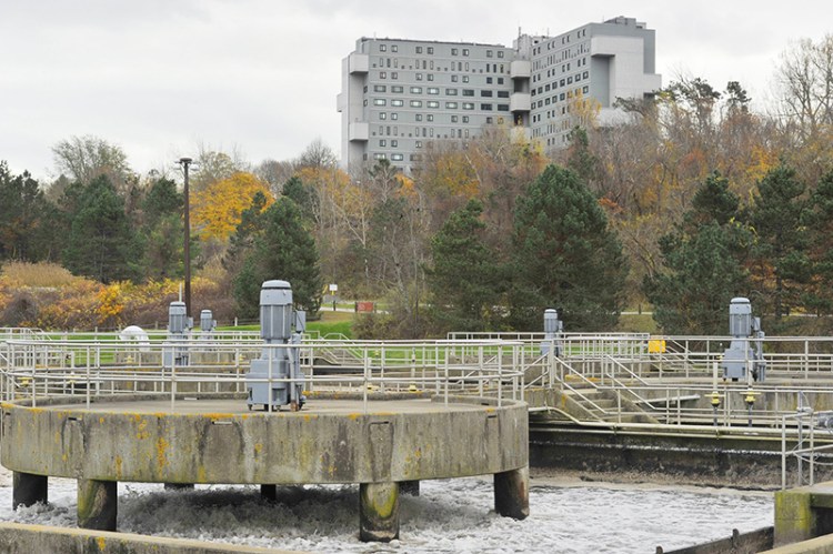 Portland's wastewater treatment plant in 2012.
