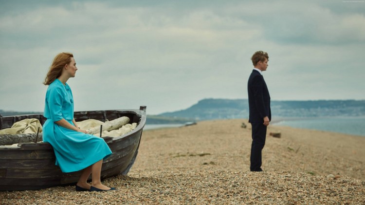 Saoirse Ronan and Billy Howle in "On Chesil Beach."