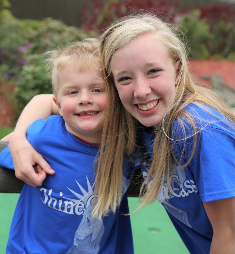 "Big Sister" Paige Lilly and her "Little Brother" Hunter Stevens were among more than 200 people who attended Big Brothers Big Sisters of Mid-Maine's second annual "Putt 4 Cass" event May 15 at Gifford's Famous Ice Cream and Mini Golf in Waterville.