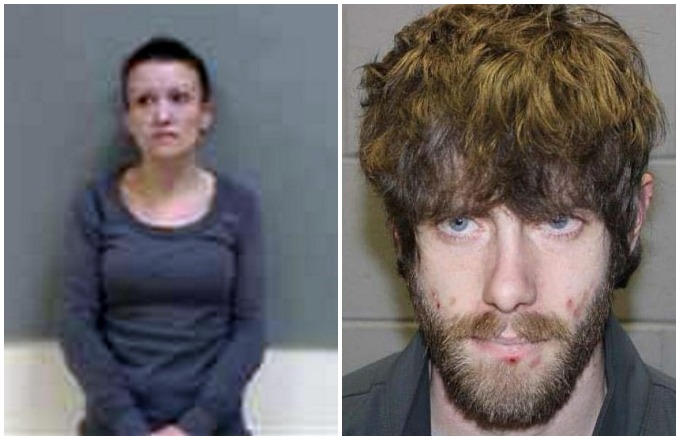 Kristina Pomerleau, left, John D. Williams, right