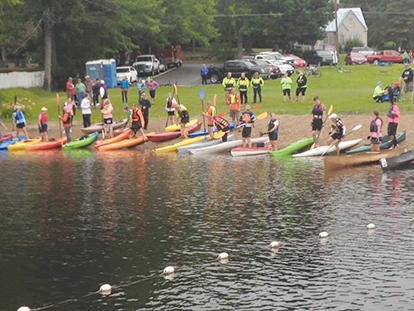 For an exciting finish to Oakfest, get a team together for Sunday’s Paddle, Pedal and Pound the Pavement Triad, beginning at 9 a.m. at the Oakland Boat Landing.  Contributed photo