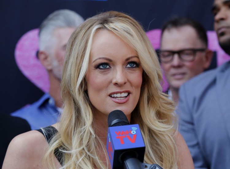 Porn actress Stormy Daniels was arrested at Sirens, a strip club in Columbus, Ohio, and was accused of letting patrons touch her in violation of a state law.