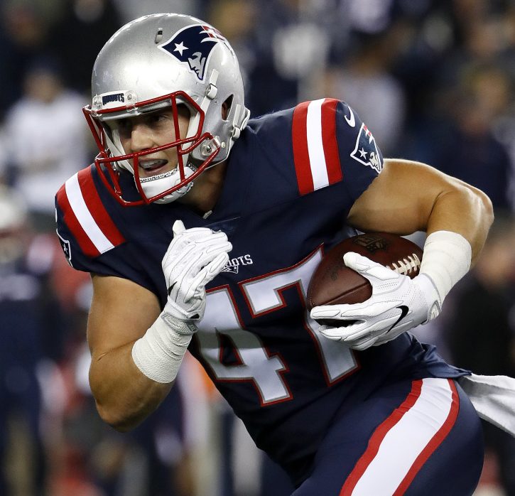 Could Jacob Hollister be the best thing since Aaron Hernandez for the New England offense? He's been working closely with Tom Brady in camp and, with Rob Gronkowski, may provide a formidable 1-2 punch at tight end.