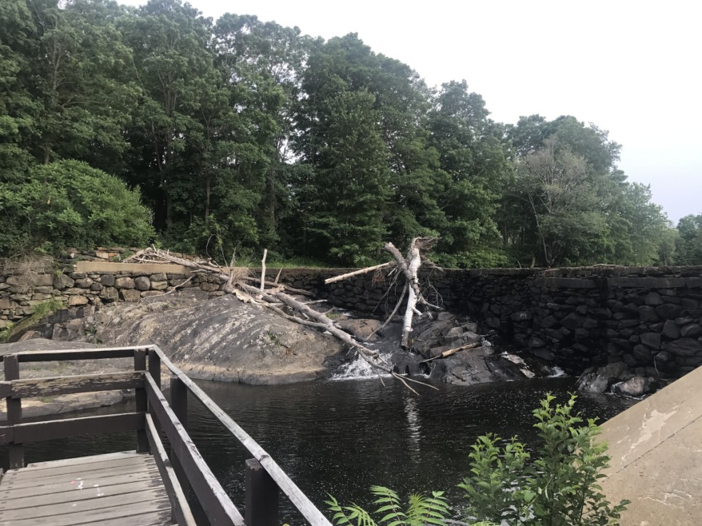 Farmington selectmen have approved a $1.2 million project that includes removal of the Walton's Mill Dam, seen Tuesday. Now the plan is expected to be submitted to town voters in a referendum, probably in November.