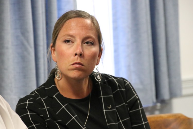 Former Kennebunk High School teacher Jill Lamontagne appeared at York County Superior Court in Alfred on Monday for a hearing, but it was continued until July 17, following jury selection for her trial on 14 sex-related charges involving a student. The trial is scheduled to begin July 23. 
