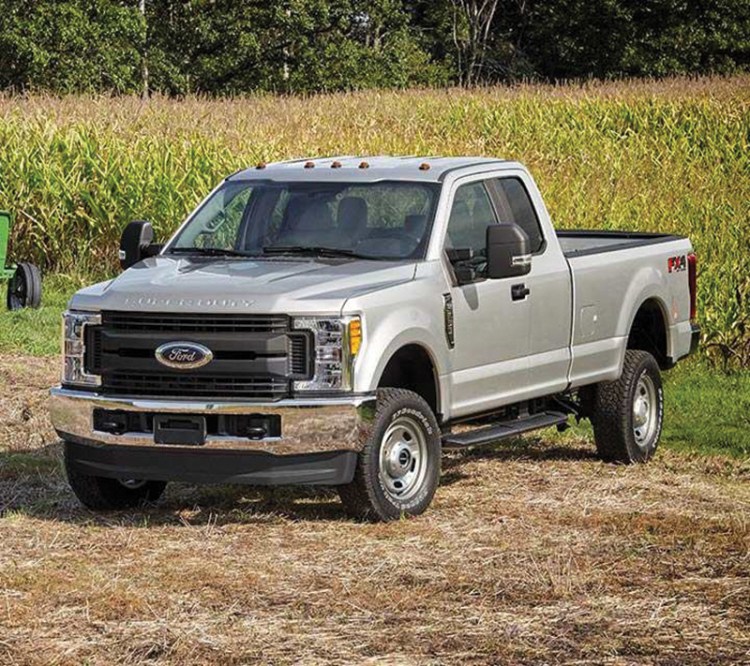 The 2018 Ford F-Series Super Duty.