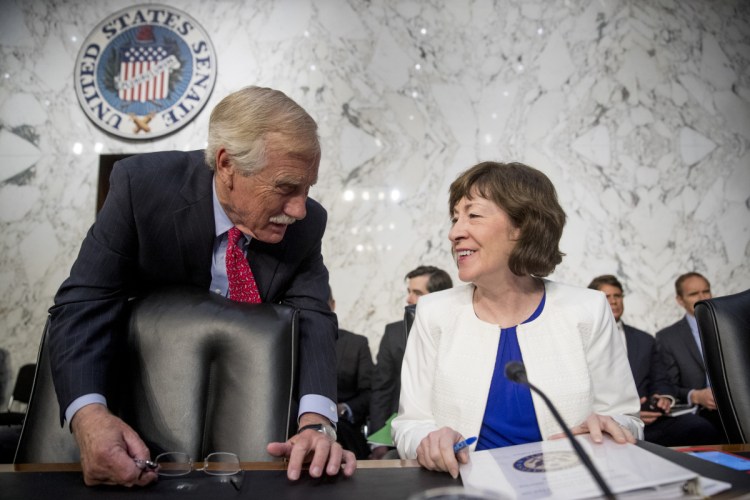 A Portland Press Herald story about Russian trolling targeting Maine Sens. Angus King and Susan Collins sparked suspicions among commenters about each other.