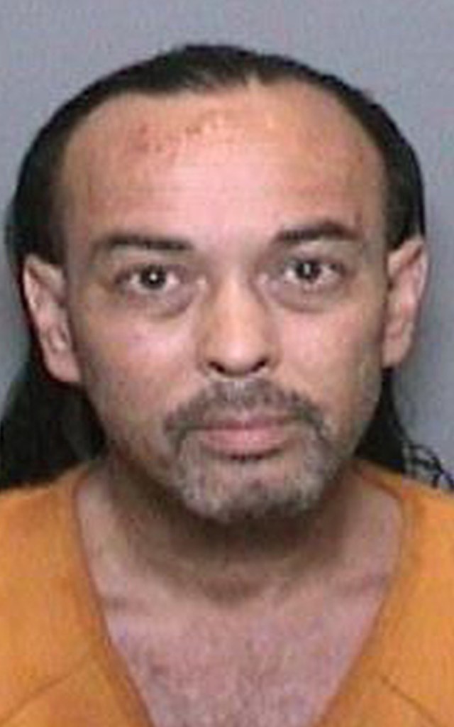 was booked into Orange County jail in Santa Ana, Calif., Wednesday, Aug. 8, 2018. Clark was arrested in connection with the so-called Holy Fire, which has burned more than 6 square miles in the Santa Ana Mountains. Clark was booked on suspicion of two counts of felony arson, and one count each of felony threat to terrorize and misdemeanor resisting arrest. (Orange County Sheriff's Department via AP)