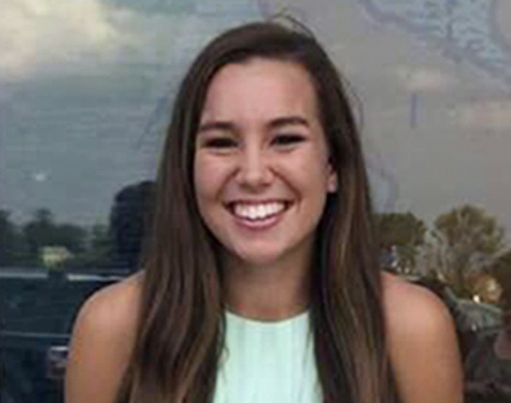 Mollie Tibbetts, a University of Iowa student who was reported missing from her hometown in the eastern Iowa city of Brooklyn in July. Officials believe they have recovered Tibbetts' body and arrested her killer.