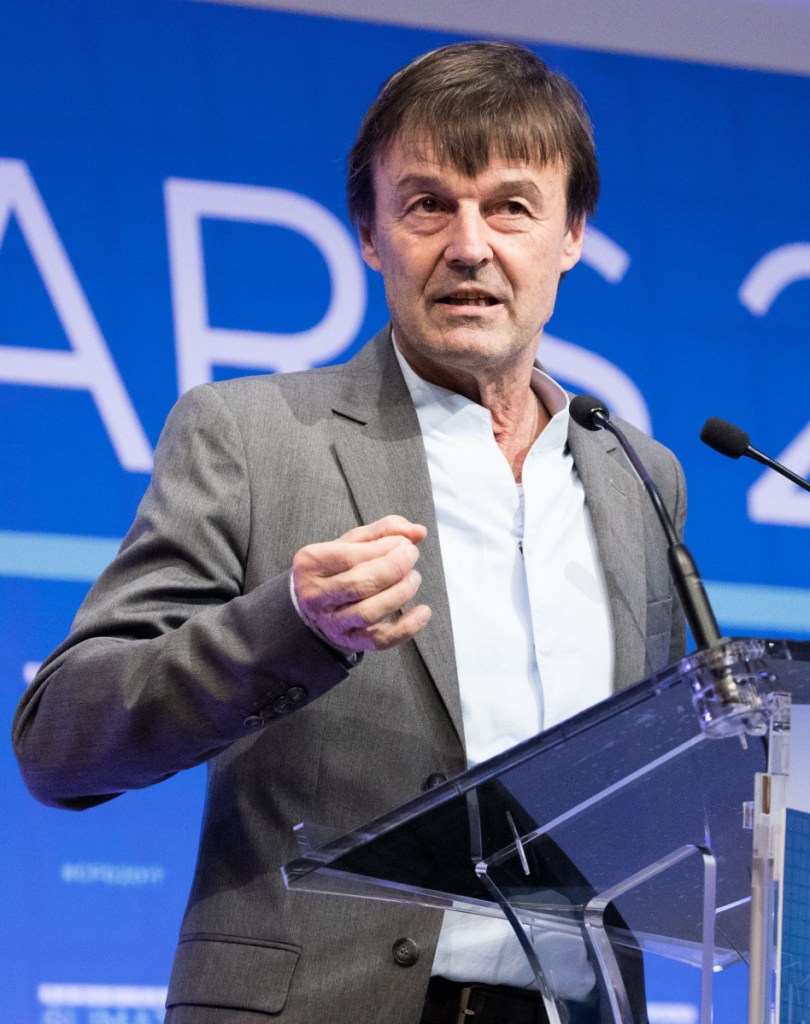 Nicolas Hulot resigned as France's minister for energy and the environment Tuesday.