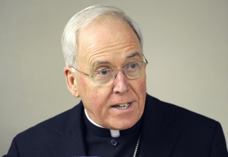 Bishop Richard Malone, photographed in Portland in 2010, has promised reforms in the Buffalo diocese including a task force to examine procedures for handling claims of inappropriate conduct.