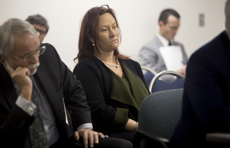 The companies of Lisa Scott, seen in November, who led the York County casino campaign, and its treasurer, Cheryl Timberlake, will each pay $50,000 of the $100,000 penalty for flawed reports.