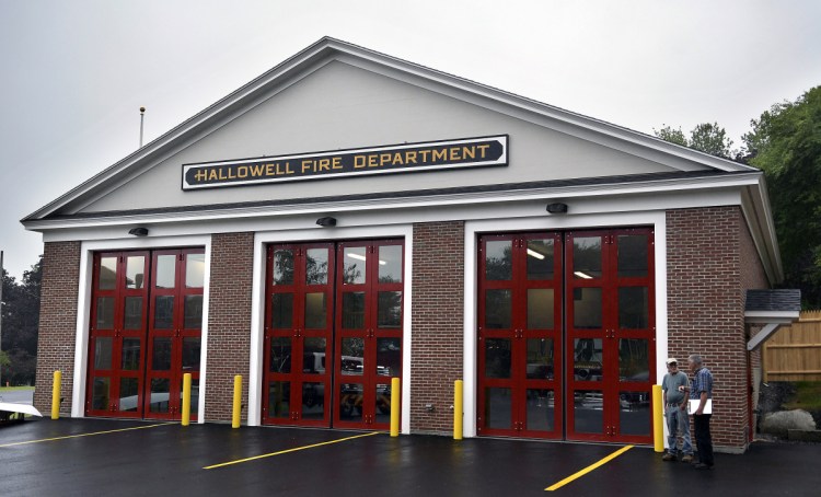 The exterior of the new Hallowell Fire Station is seen July 24. Hallowell Water District rates might increase 30 percent if the Public Utilities Commission approves the proposal this month. Taxpayers will be responsible for footing the bill for the increase in the Fire Department's share of the district's operating costs.