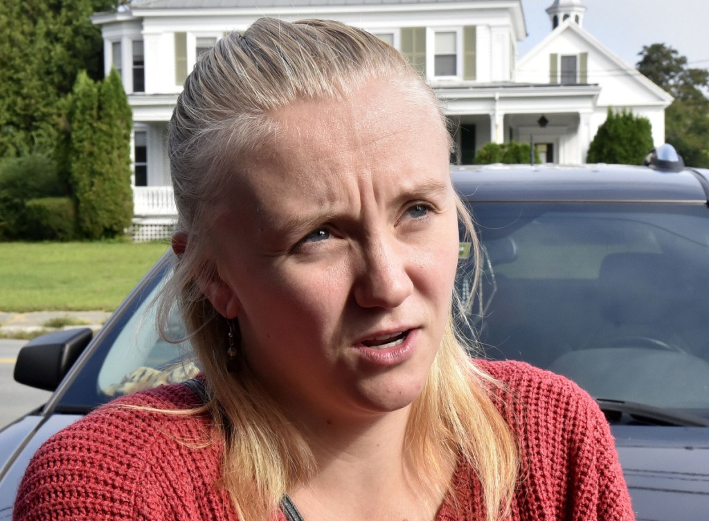 Taylor Hall, of Pittsfield, was one of a group of jurors who failed to show up recently to serve on a jury at the Somerset County Courthouse. She told Justice Robert Mullen she did not have transportation and that on Tuesday, a friend drove her to the courthouse so she could appear in response to a letter she had received from the court.