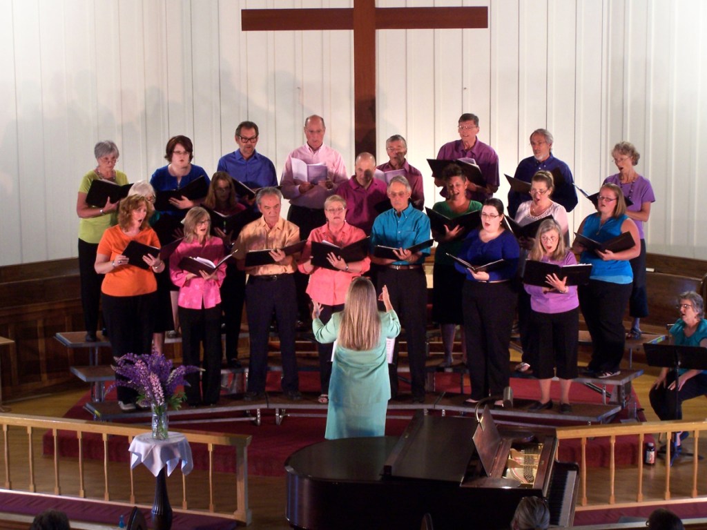 Rangeley Community Chorus will perform at 7 p.m. Friday, Aug. 24, at the Church of the Good Shepherd, 2614 Main St., in Rangeley.