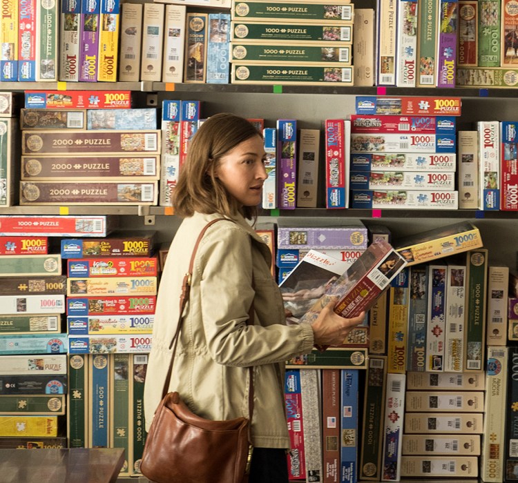 Kelly Macdonald in a scene from "Puzzle."