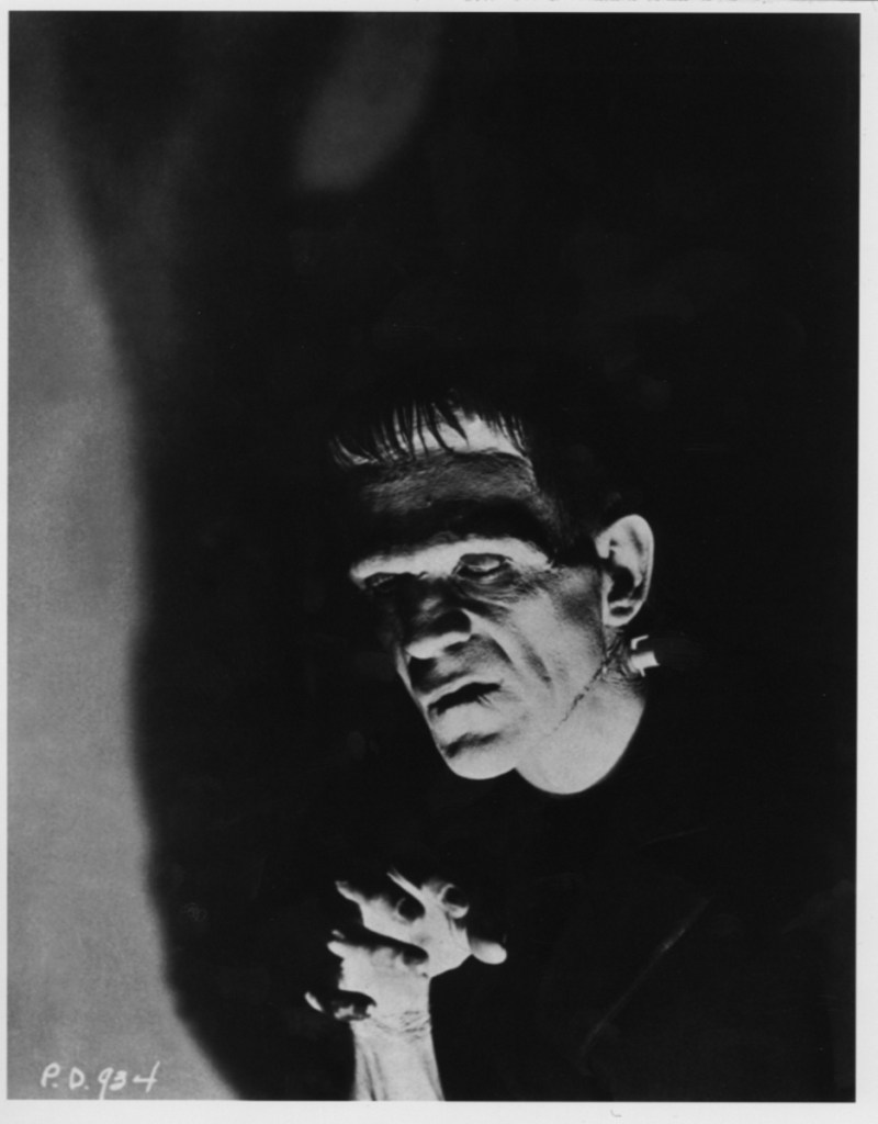 Boris Karloff as the Monster.