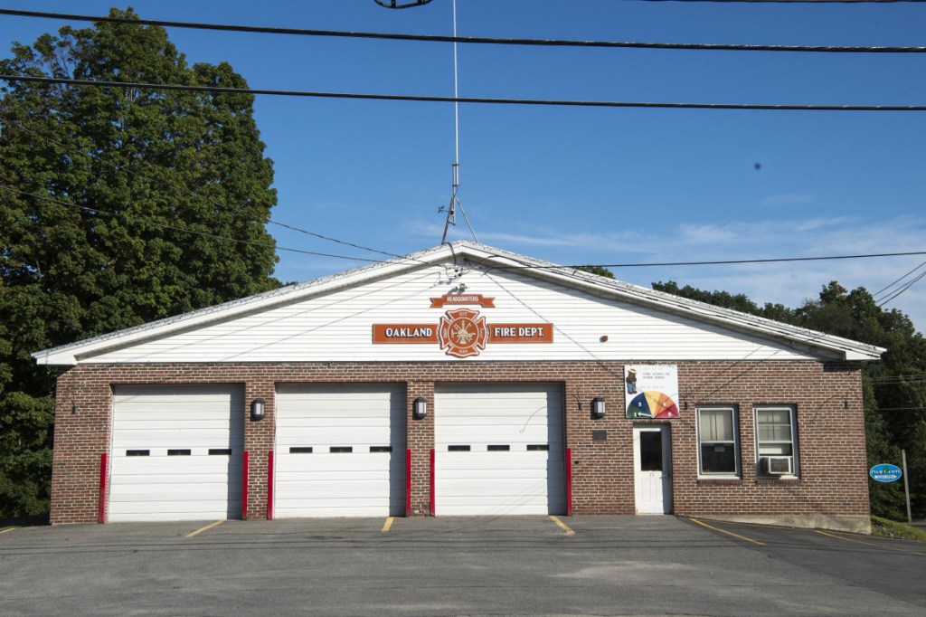 The Oakland Town Council and budget advisory committee approved plans for a new fire station and a price to build it, which will now go to voters on Election Day, Nov. 6. Once the new fire station is built, the old one, pictured here Friday and built in 1953, will be demolished.