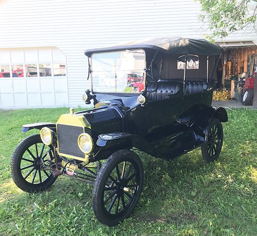 During this 200th anniversary of the Skowhegan State Fair, the Hight family will share their 70-car collection of restored antiques, including this 1913 Ford Model T.