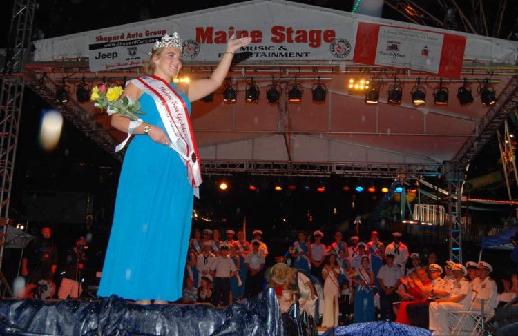 Taylor Hamlin, a June graduate of Oceanside High School, was ousted as the Rockland Lobster Festivals Maine Sea Goddess because of photos she had posted on social media.