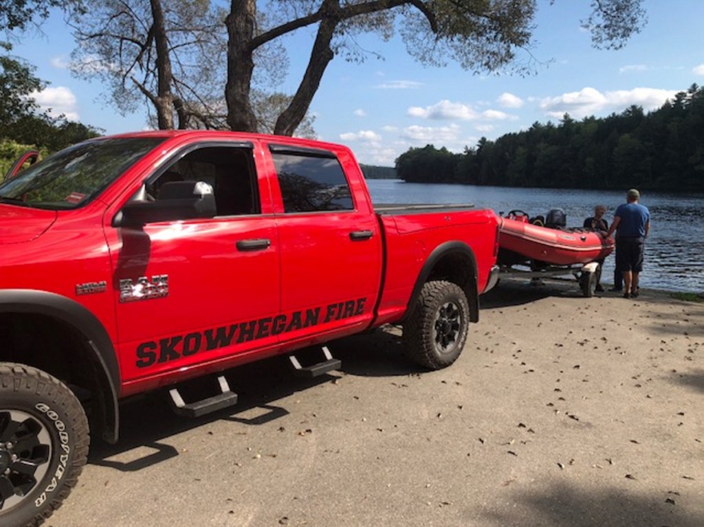 Search resumes in Skowhegan for man who jumped in the Kennebec River last night running from police. After learning that the man made contact with his father, the river search was called off.