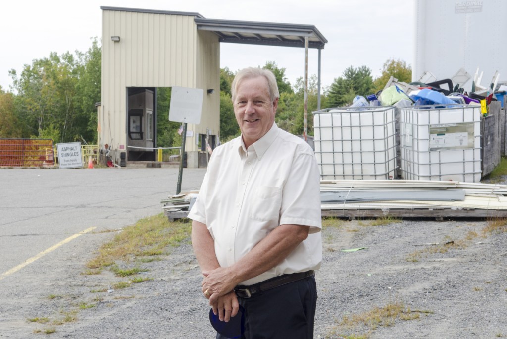 George MacDonald, who recently won an award for long career that has involved environmental projects, poses for a portrait Thursday at the Belgrade transfer station.