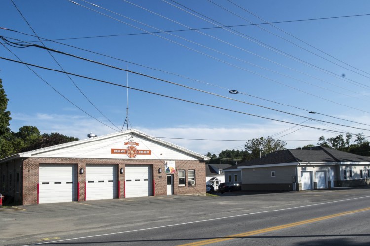 Oakland's fire station is slated to be replaced with a new building, a new 12,000-square-foot fire house that would be built next to the existing one on land donated from Messalonskee Stream Hydro.