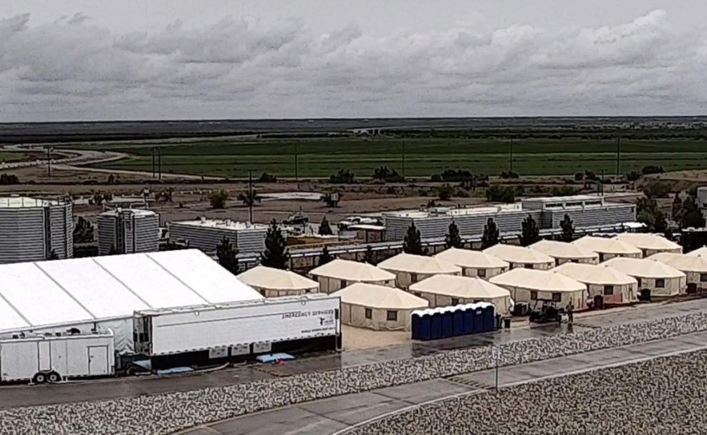 A spokesman for the U.S. Department of Health and Human Services said Tuesday that Tornillo, Texas, facility will be expanded to 3,800 beds from its initial capacity of 360 beds.