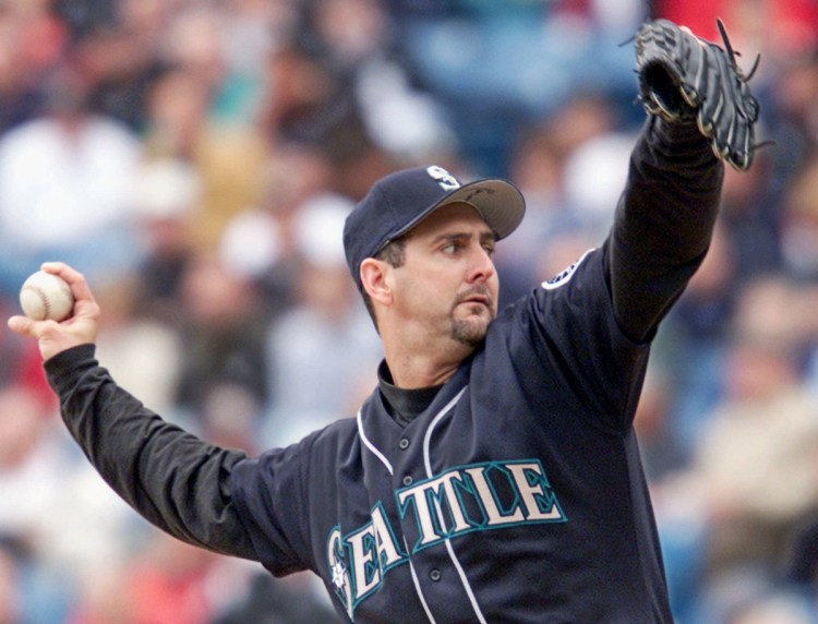Paul Abbott, now the pitching coach for the Portland Sea Dogs, went 17-4 for the Seattle Mariners in 2001 despite not pitching in April. The team won 116 games, then lost to the Yankees in the playoffs. The Red Sox have 105 wins through Friday.