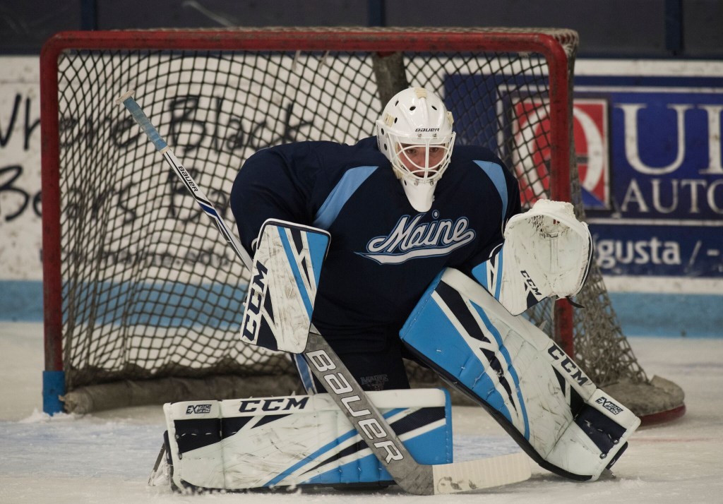 Goalie Jeremy Swayman was 15-12-3 with a 2.72 goals-against average and a .921 save percentage as a freshman.