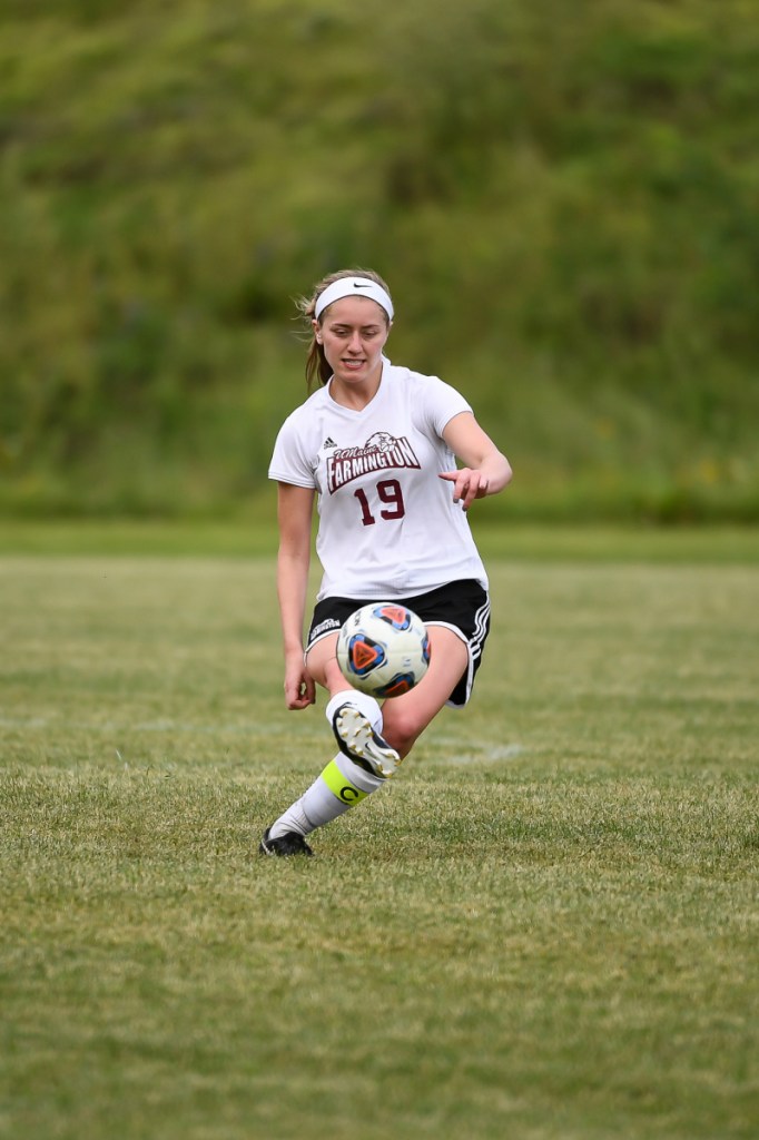 Waterville native Morgann Tortorella will be counted on to once again provide needed production up top for the University of Maine at Farmington women's soccer team this fall.