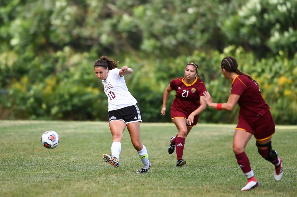 Waterville native Lydia Roy will be counted on to provide some production up top for the University of Maine at Farmington women's soccer team this fall.