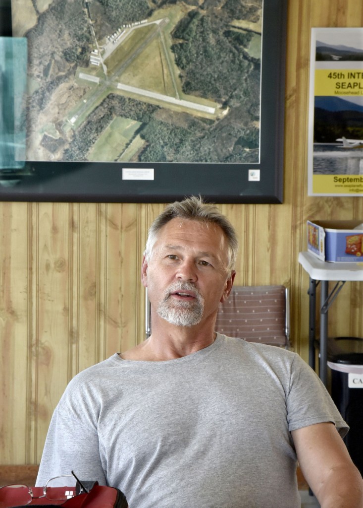Pilot Jeff Paine, of Madison, said on Wednesday that he has not experienced any bird problems when flying from Central Maine Regional Airport in Norridgewock, which is close to Waste Management's Crossroads Landfill.