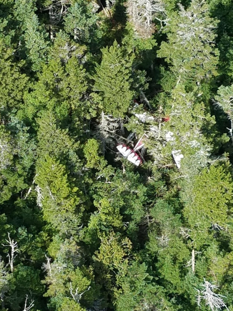 A floatplane headed to the Greenville International Seaplane Fly-In crashed in Wyman Township on Thursday after losing visibility during a storm, according to Maine Department of Public Safety Spokesman Steve McCausland.