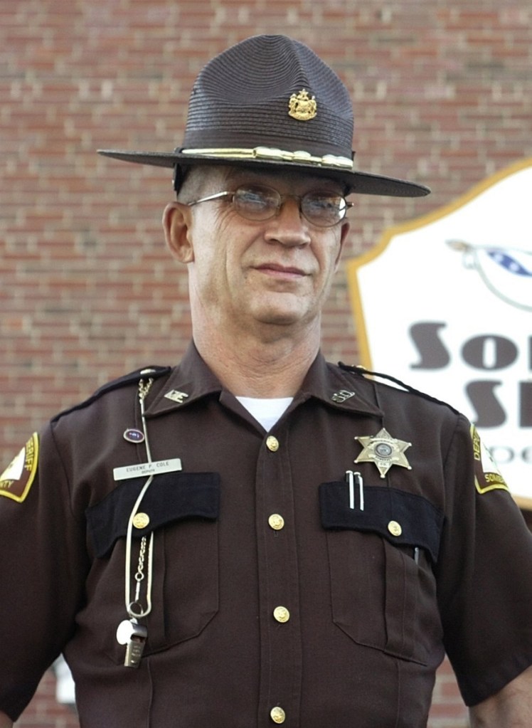 Cpl. Eugene Cole, a 62-year-old deputy with the Somerset County Sheriff's Office seen here in 2007, was killed April 25 while responding to a reported robbery in Norridgewock.