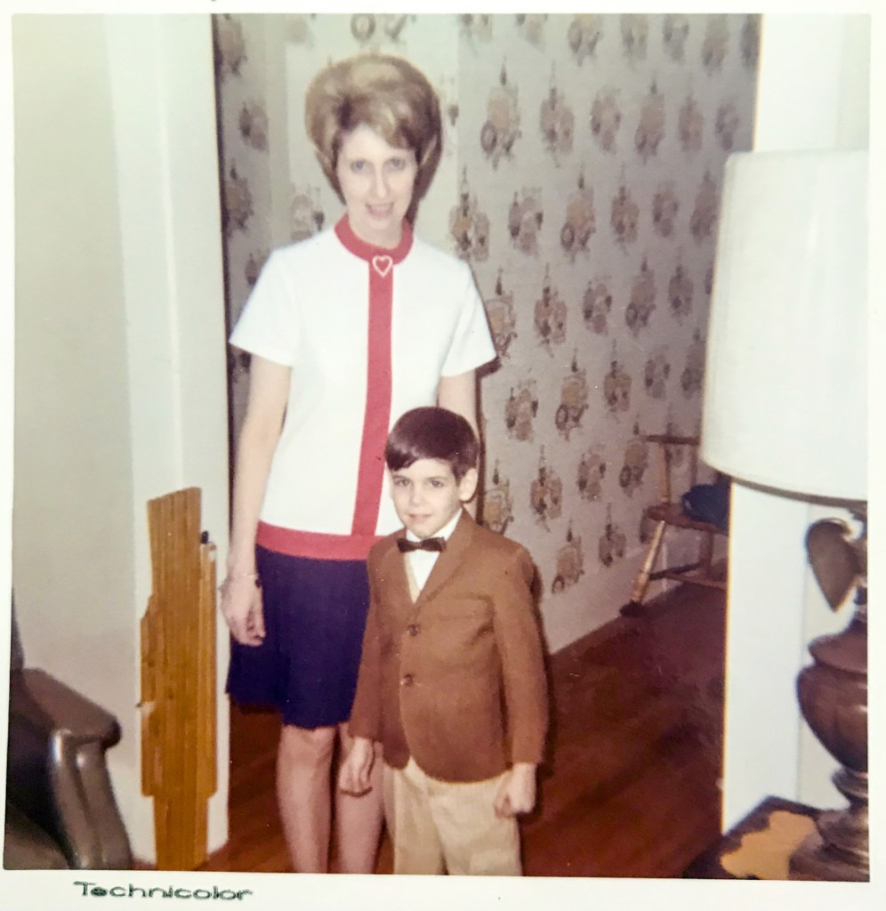 This undated Amero family photo shows Pat Amero and her son, Rick Amero.
