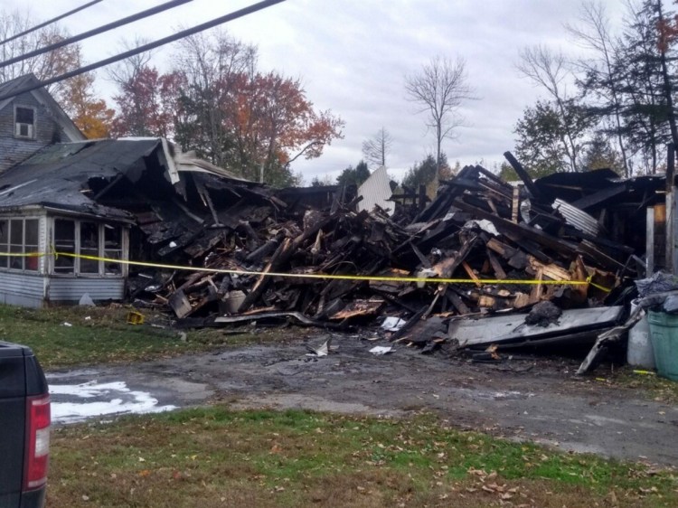 A fire that destroyed this farmhouse Saturday on Hartland Road in St. Albans rekindled again Sunday. Firefighters were dispatched around 3 a.m. and cleared the scene by 8:30 a.m.