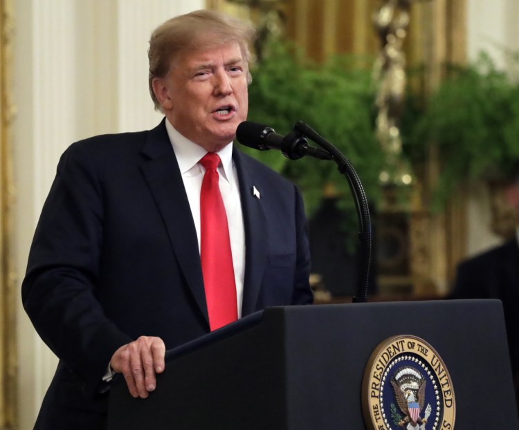 President Trump, speaking about the FBI probe into allegations against Brett Kavanaugh, Trump's nominee to the Supreme Court, said Monday, "My White House will do whatever the senators want. The one thing I want is speed."